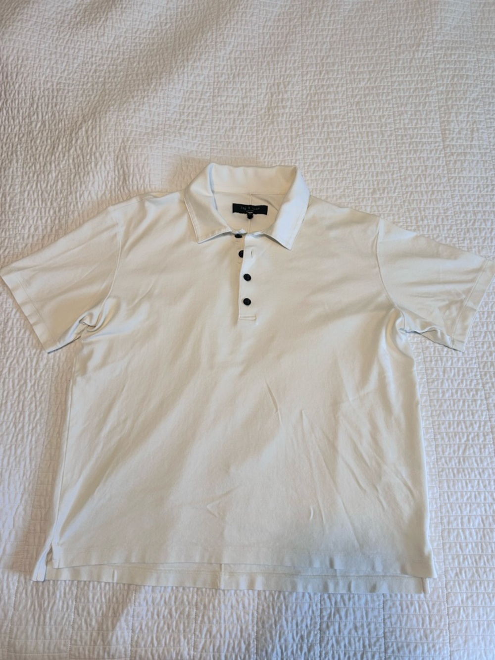 Rag & Bone Pima Cotton Polo Shirt
